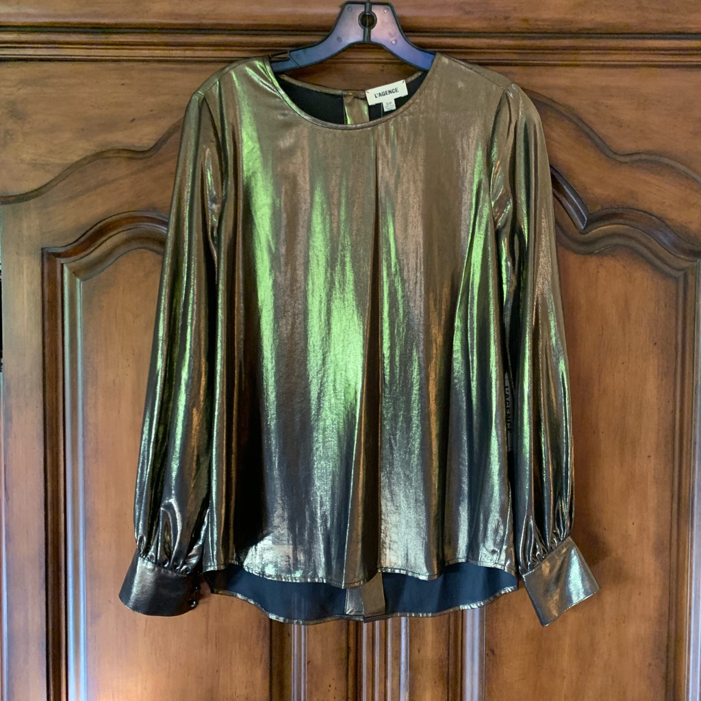 L’agence Metallic Blouse